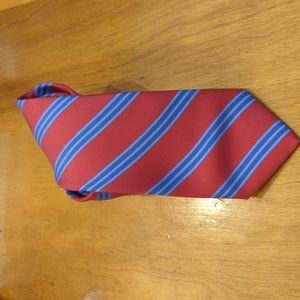 Marchesi di Como Red Striped Tie